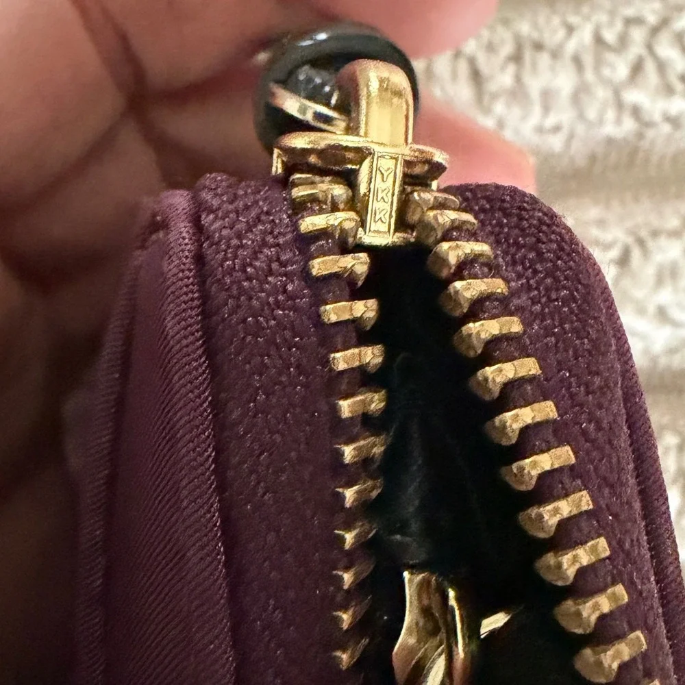 Kate Spade New York Wilson Road Embellished Wallet in deep‎ plum Jeweled